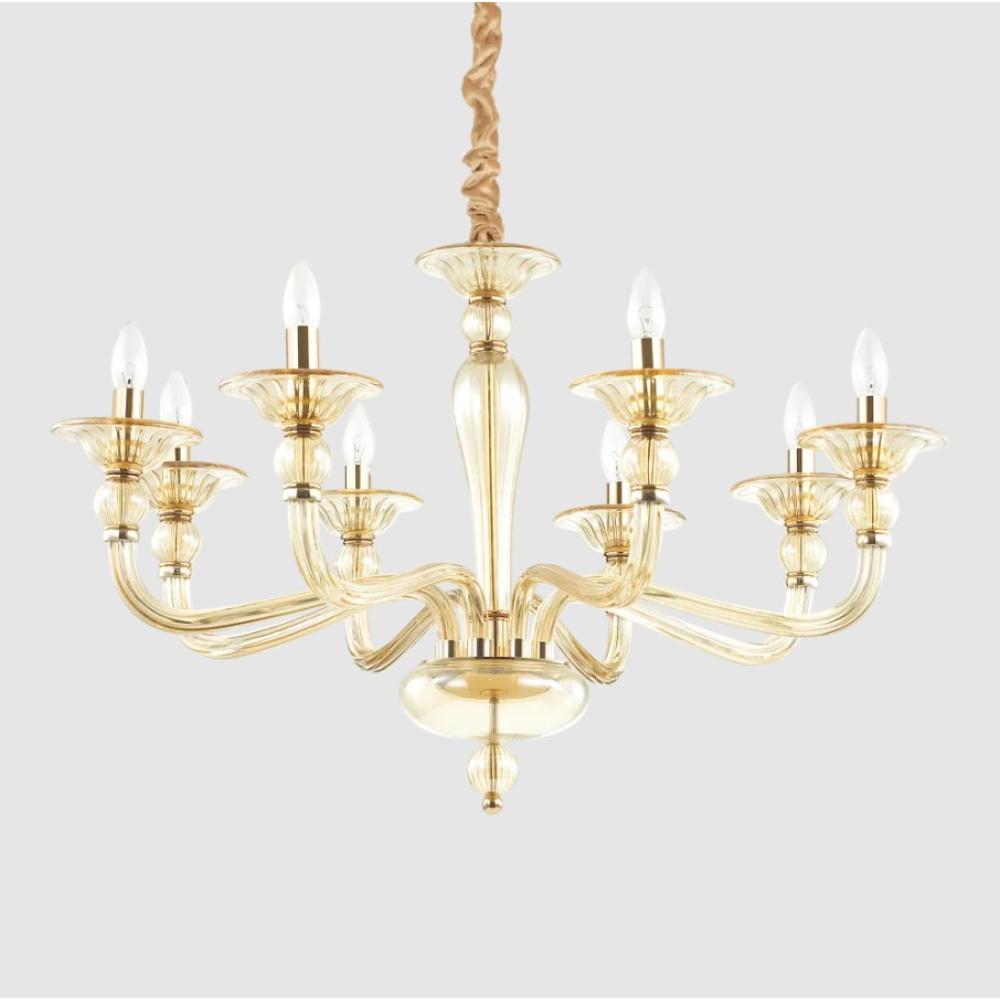 uveg csillar handmade szajjal fujt egyedi elegans luxus lampa glamour klasszikus villa kastely nappali konyha.jpg